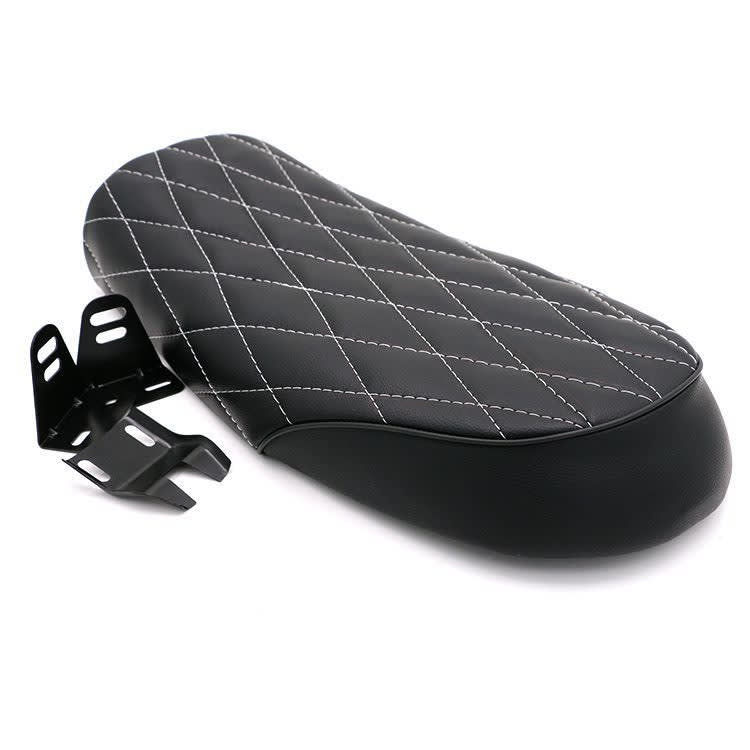 Retro modified diamond cushion for motorcycle cushion view 4
