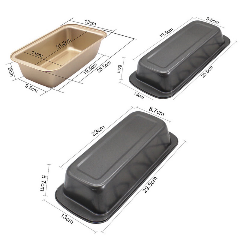 Toast Bread Mold Baking Household Rectangular Toast Box view 3