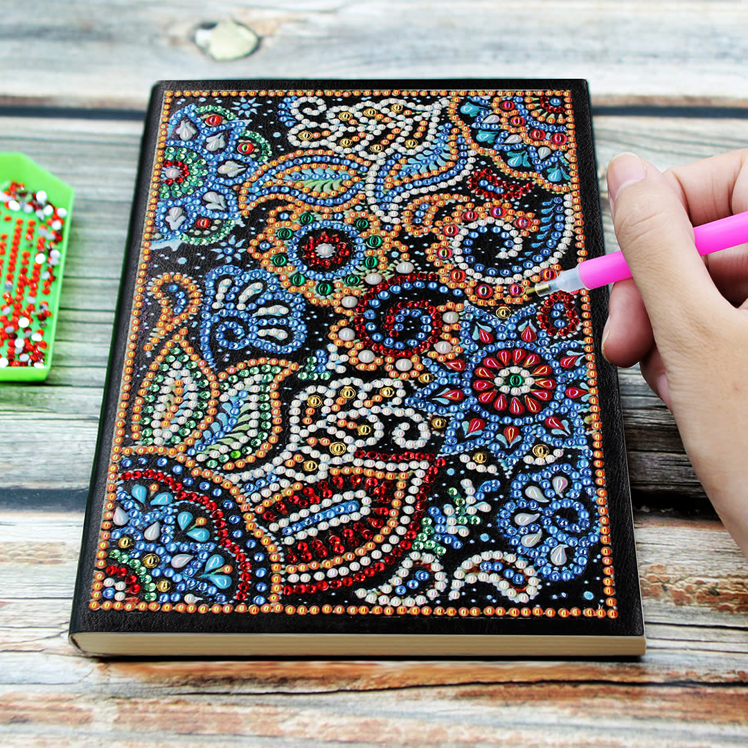 Shaped diamond painting notebook view 1