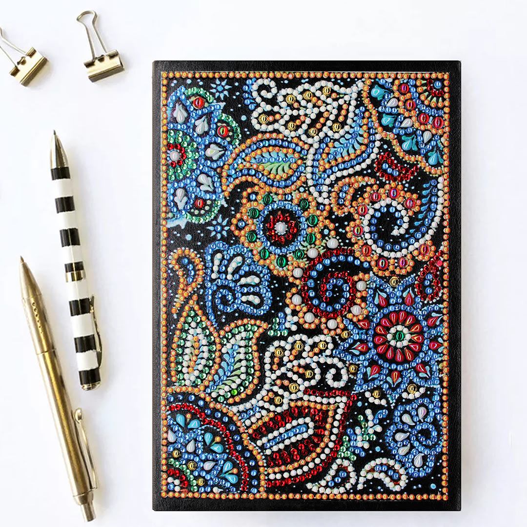 Shaped diamond painting notebook view 5