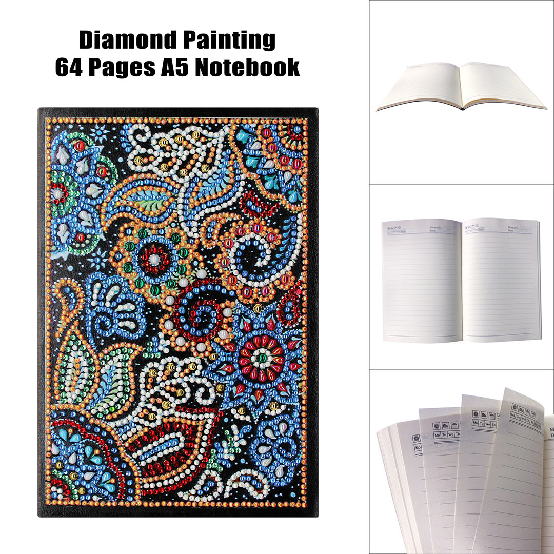 Shaped diamond painting notebook view 9
