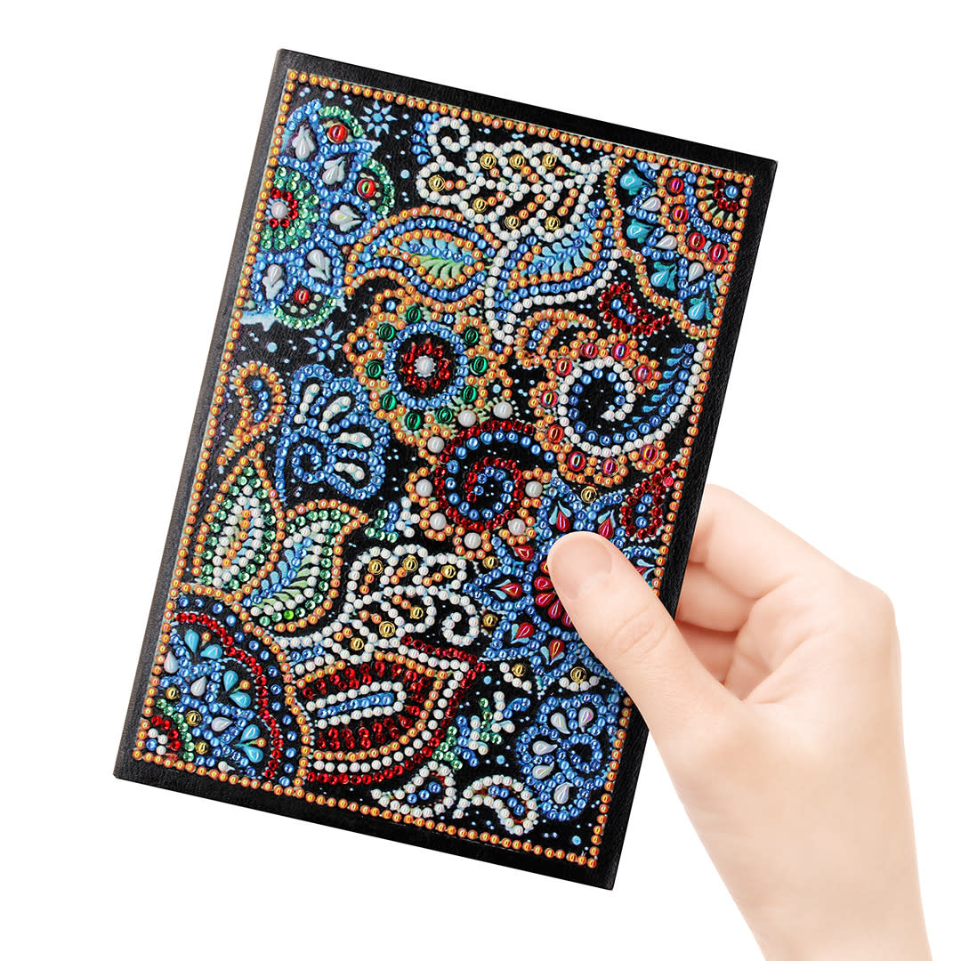 Shaped diamond painting notebook view 3