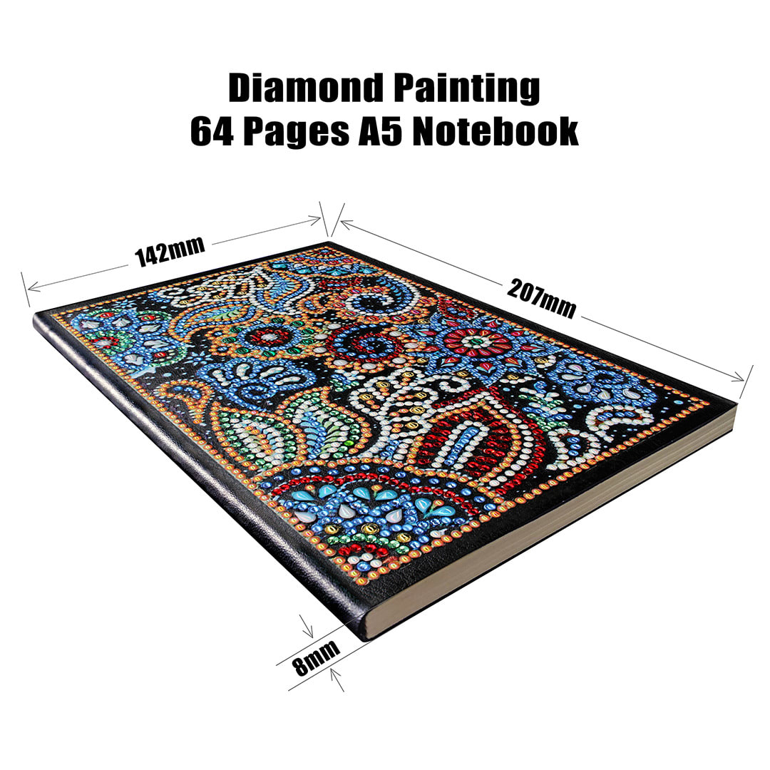 Shaped diamond painting notebook view 2
