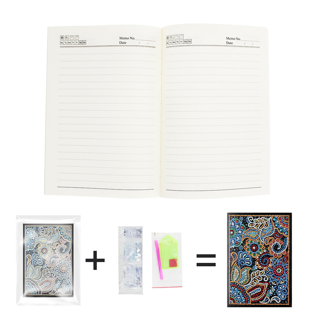 Shaped diamond painting notebook view 7