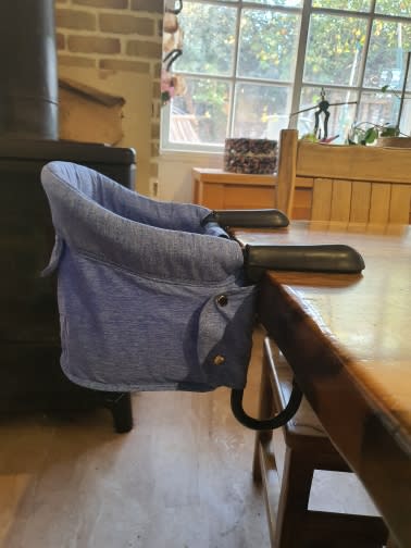 Portable Kids Baby High Chair Dining High Dinning Cover Seat Safety Belt Feeding Baby Care Accessory view 2
