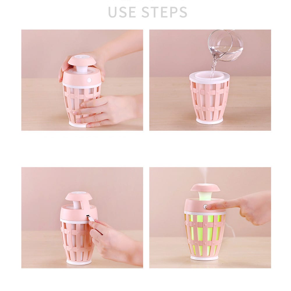 Macaron color matching mini humidifier view 3