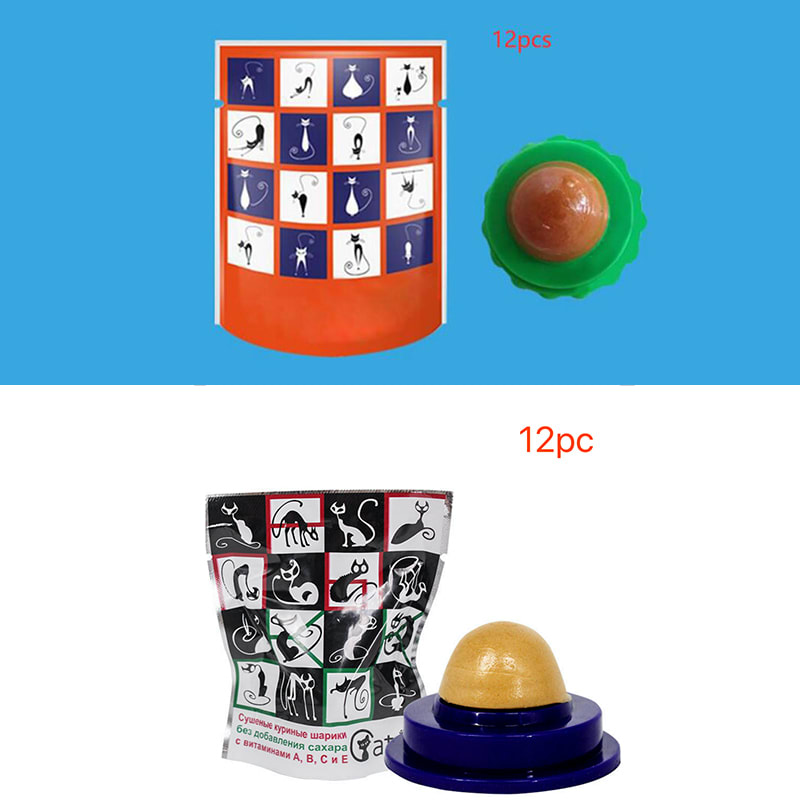 Pet Cat Sugar Energy Ball Lick Toys Catnip view 21