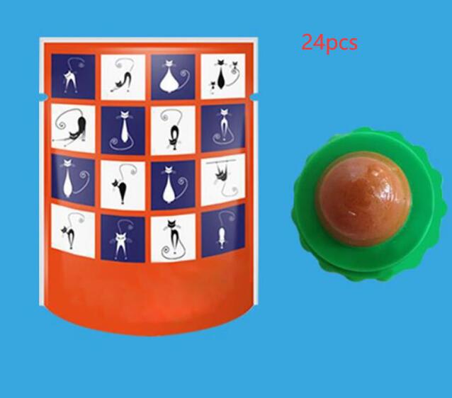 Pet Cat Sugar Energy Ball Lick Toys Catnip view 2