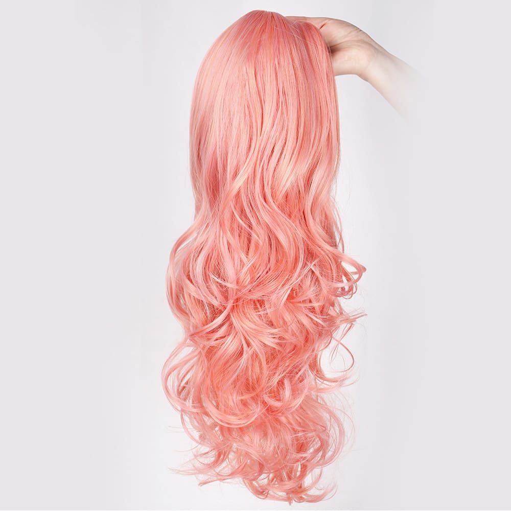 New chemical fiber hair long curly wig view 2
