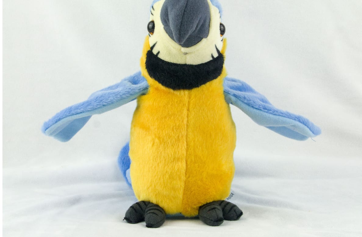 Electric Talking Parrot Plush Toy Cute Speaking Record Repeats view 6