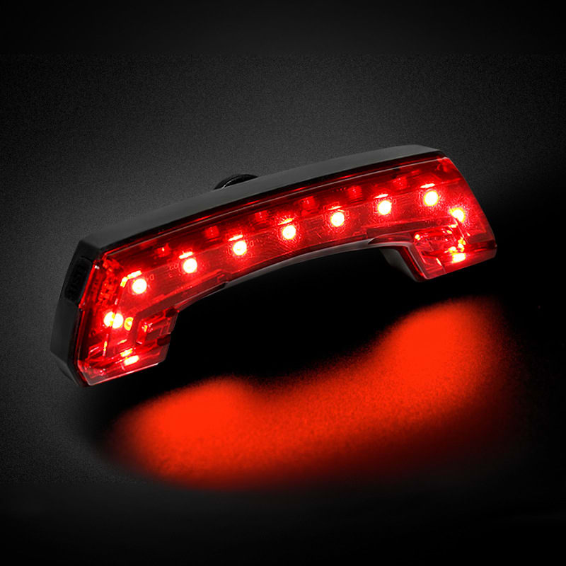 Bicycle usb tail light view 2