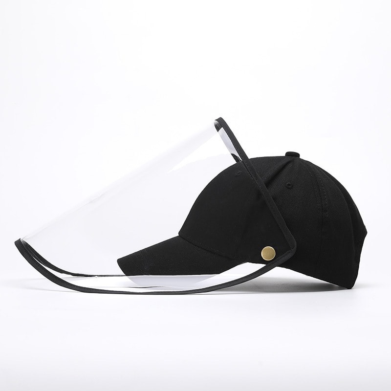 Removable mask baseball cap view 4