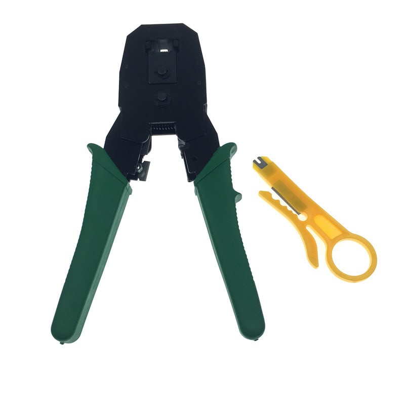 Network tool stripping pliers view 2