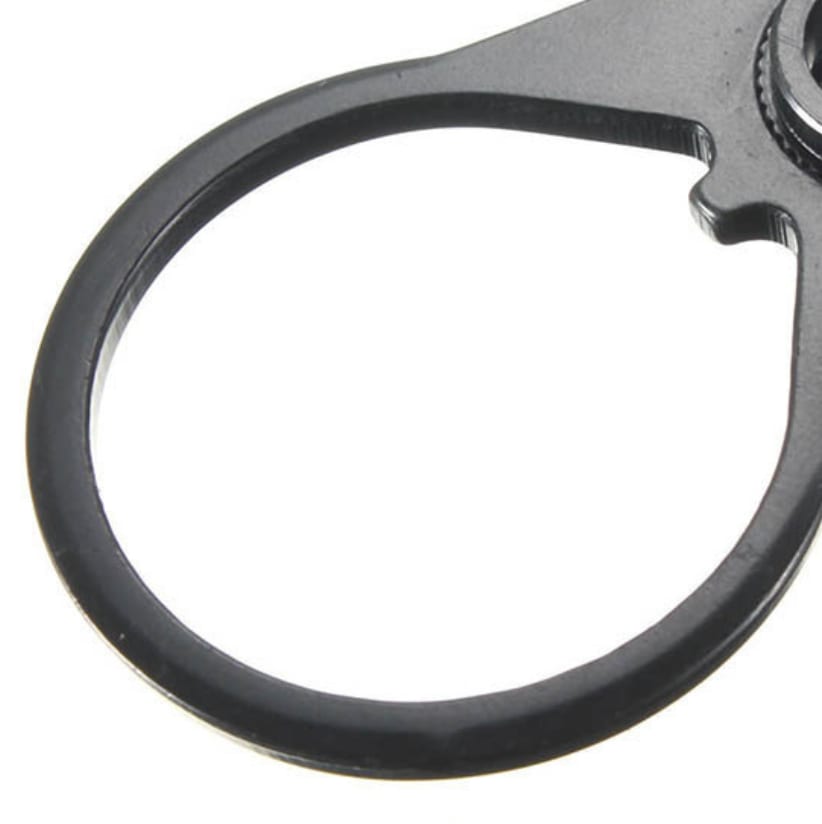 Tactically fixed buckle view 2