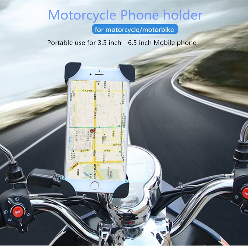 Electric motorcycle mobile phone bracket view 3