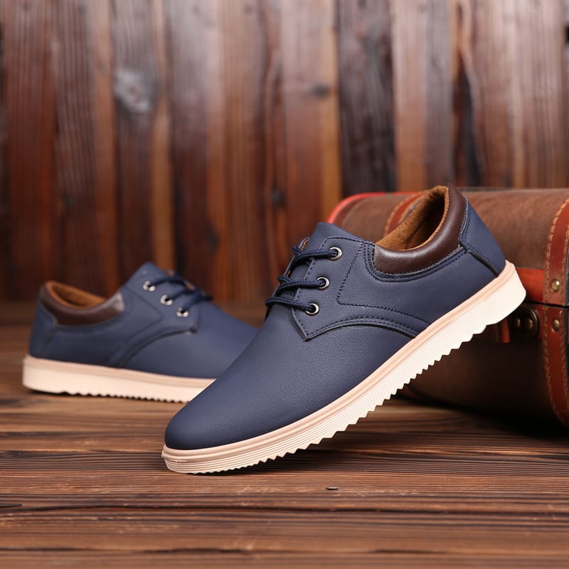 Waterproof non-slip leather shoes view 4
