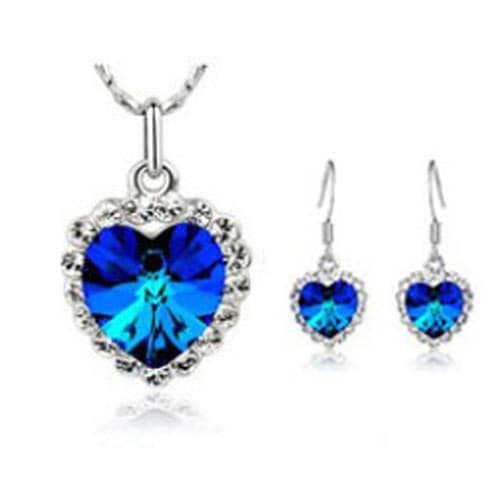 Ocean Star Necklace and Earring Set view 3
