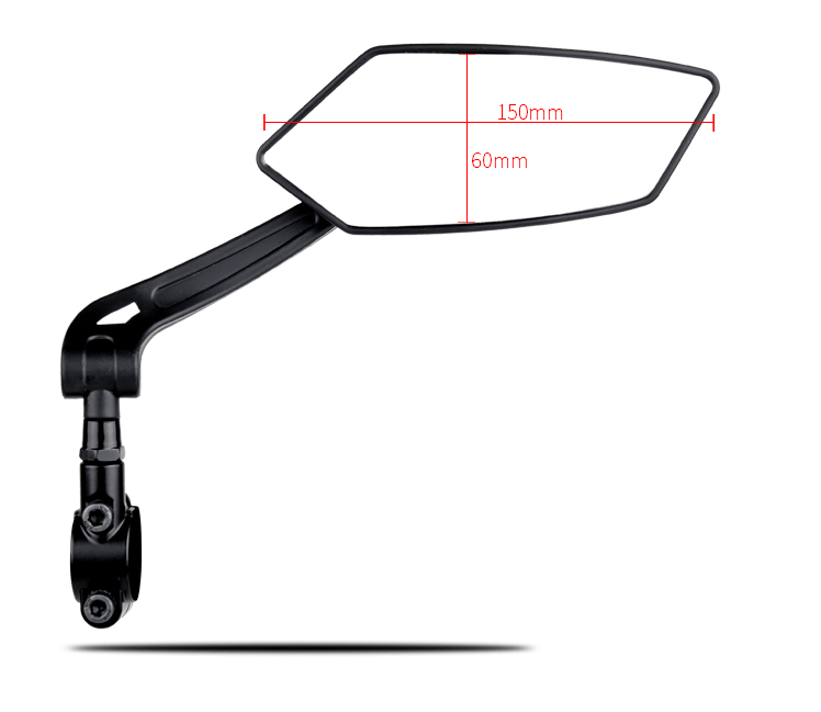 Bicycle Motorcycle Rear View Mirror view 3