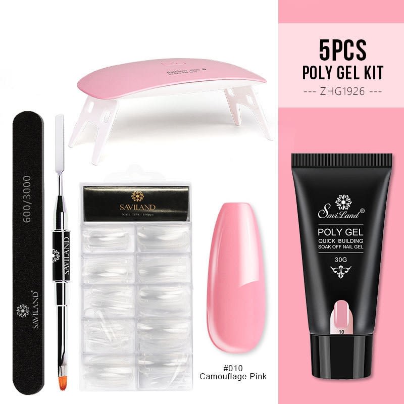 Quick Extension Gel Crystal Gel Nail Set view 15