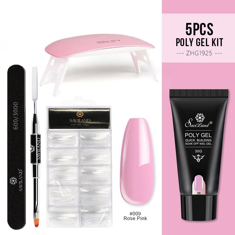 Quick Extension Gel Crystal Gel Nail Set view 7