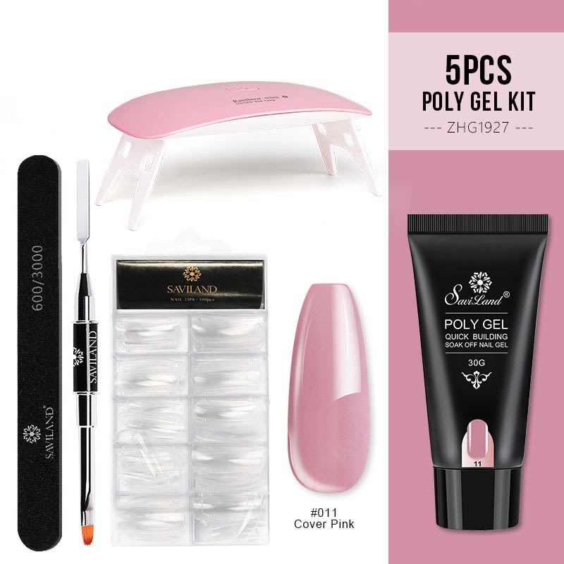 Quick Extension Gel Crystal Gel Nail Set view 9