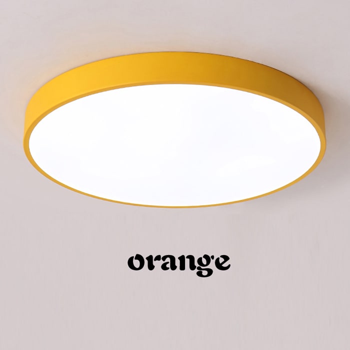 Modern minimalist ceiling light view 2