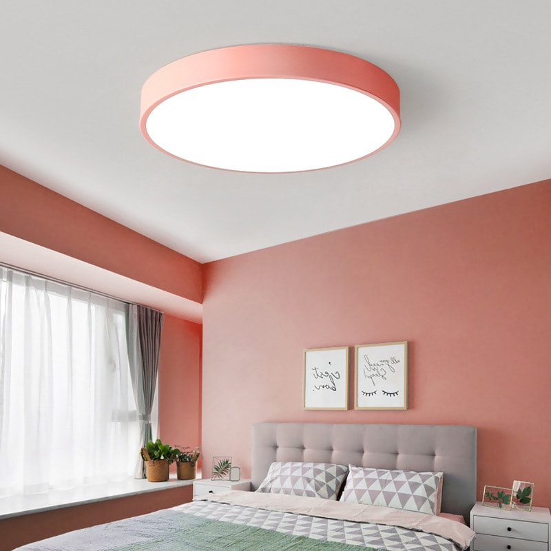 Modern minimalist ceiling light view 12