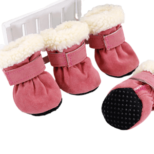 Waterproof Winter Dog Boots Socks Pet Dog Shoes Anti-slip Puppy Cat Rain Snow Booties Footwear For Small Dogs view 5