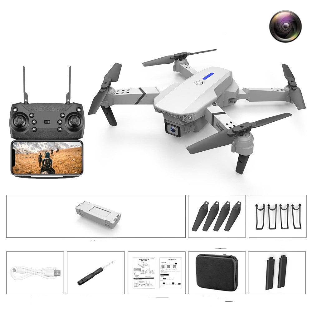 4K Pixel Dual Camera Airplane Toy view 5