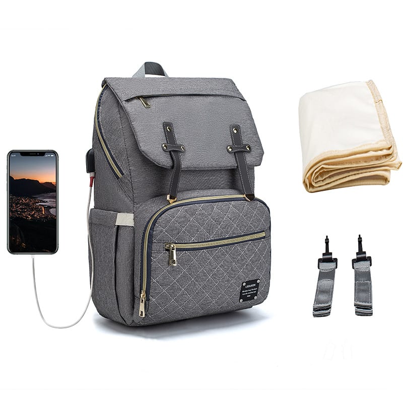 LEQUEEN Multifunctional Large Capacity Mummy Bag view 17