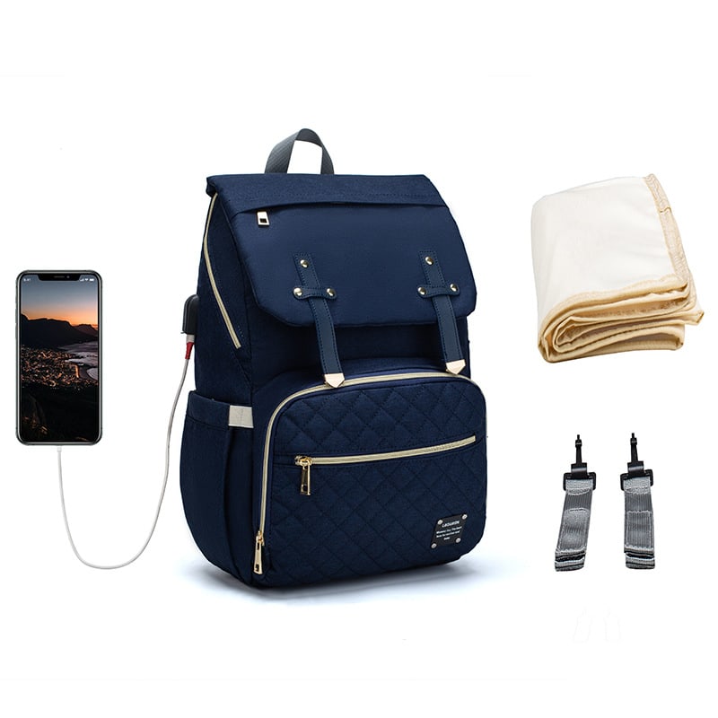 LEQUEEN Multifunctional Large Capacity Mummy Bag view 6