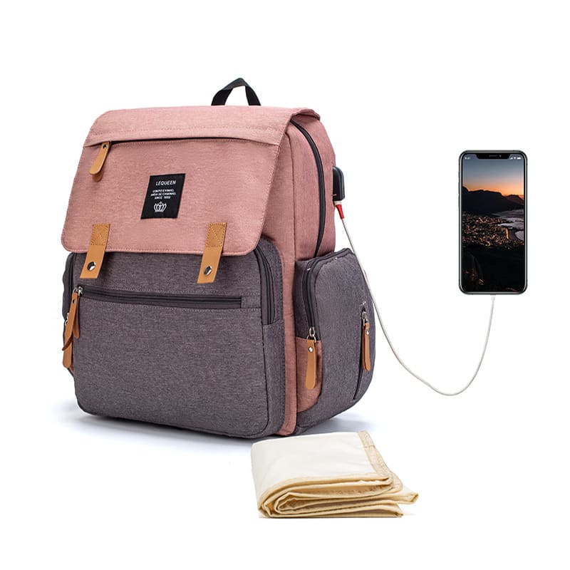 LEQUEEN Multifunctional Large Capacity Mummy Bag view 3