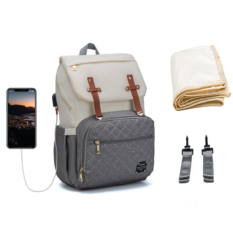 LEQUEEN Multifunctional Large Capacity Mummy Bag view 10