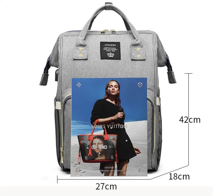 LEQUEEN Multifunctional Large Capacity Mummy Bag view 9