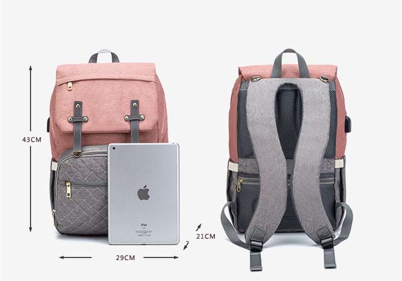 LEQUEEN Multifunctional Large Capacity Mummy Bag view 13