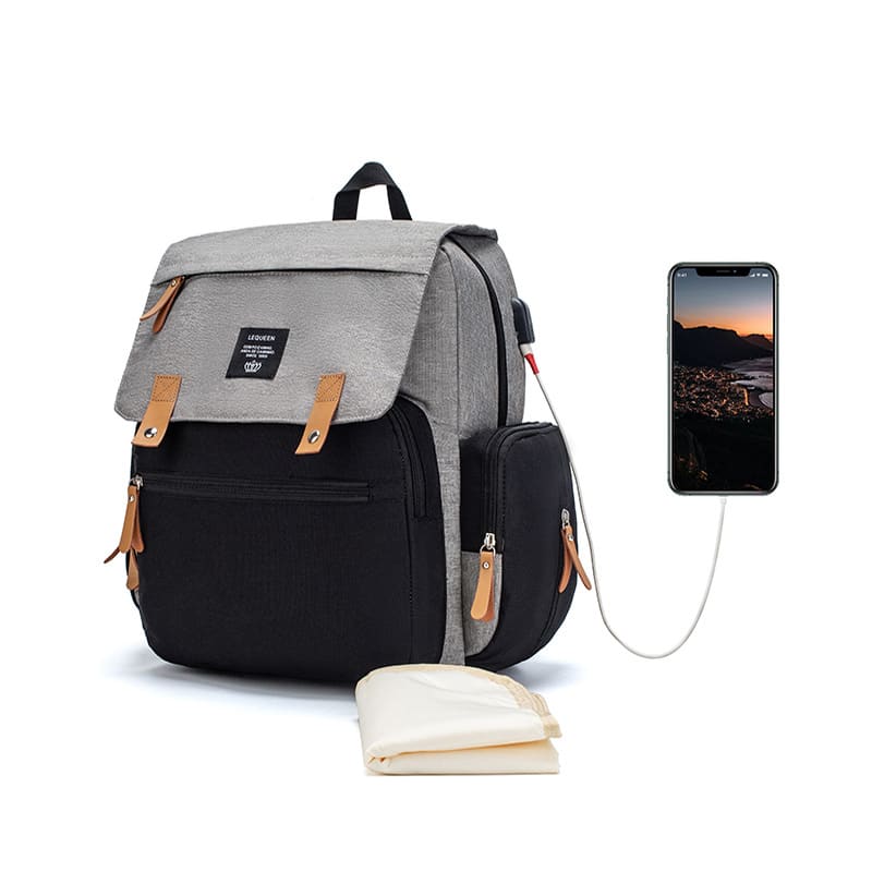 LEQUEEN Multifunctional Large Capacity Mummy Bag view 12