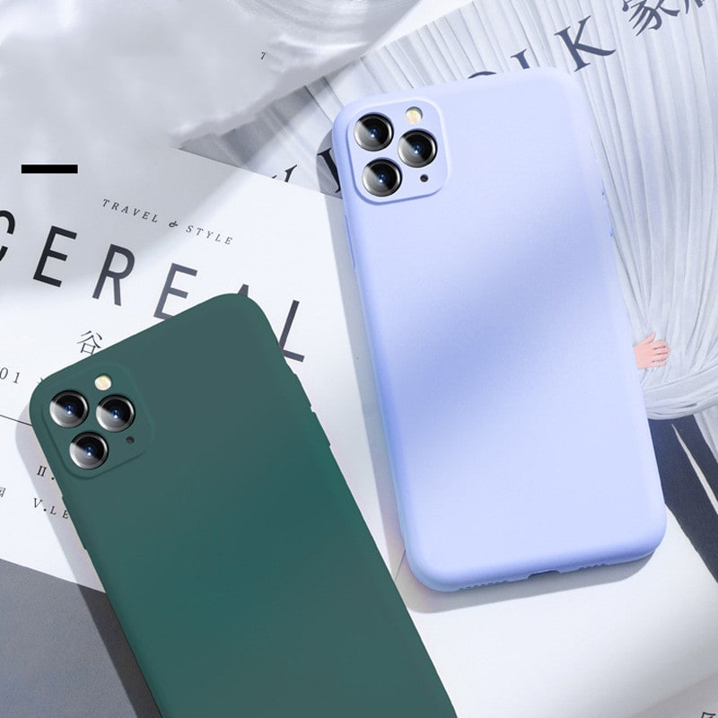 Precision hole liquid silicone mobile phone case view 11