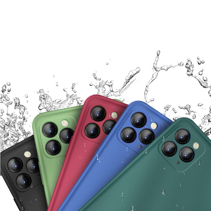 Precision hole liquid silicone mobile phone case view 8