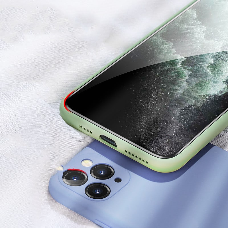 Precision hole liquid silicone mobile phone case view 10