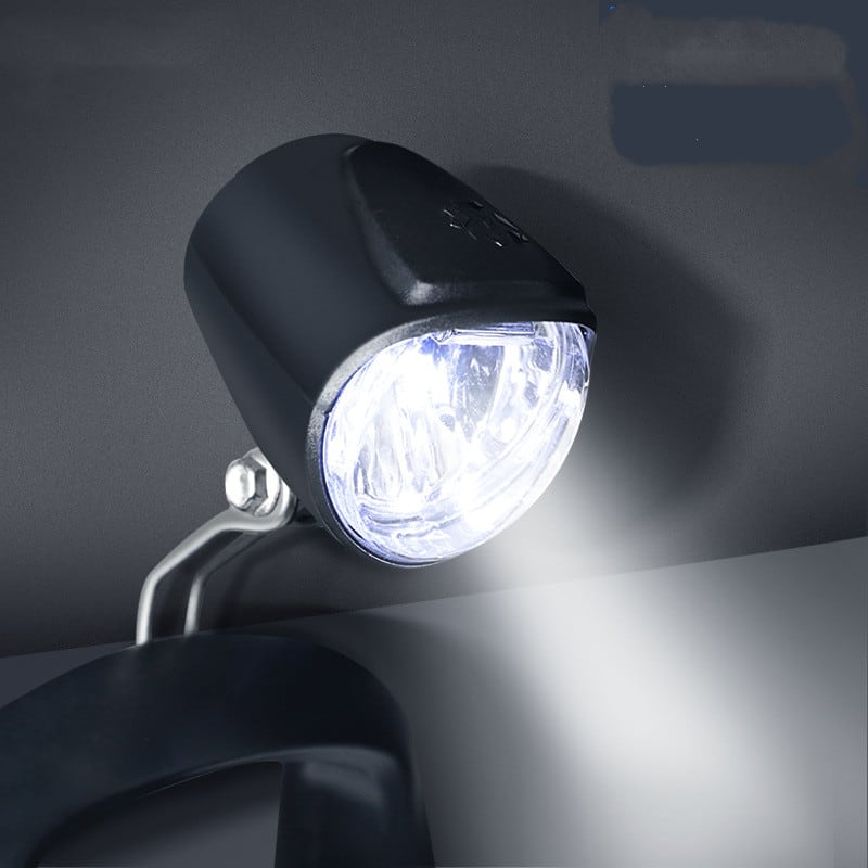 Front spotlight for electric bicycle head view 5