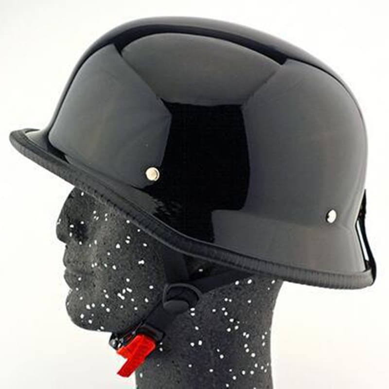 Steel helmet motorcycle helmet view 2