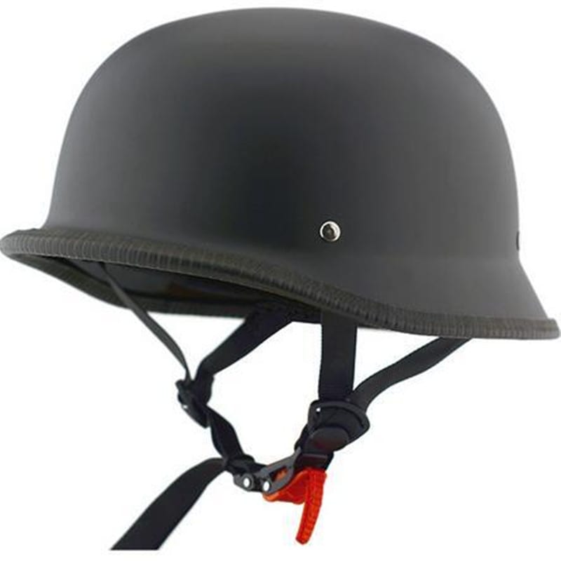Steel helmet motorcycle helmet view 5