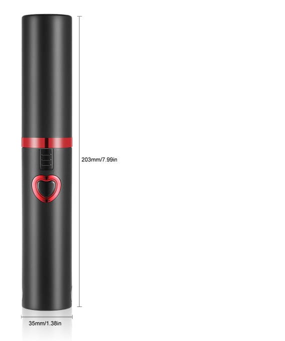 Wireless charging curling iron view 4