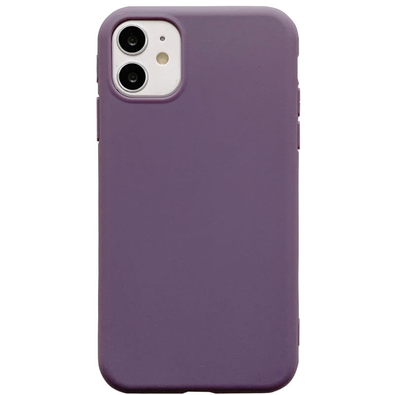 Light taro purple mobile phone case view 1