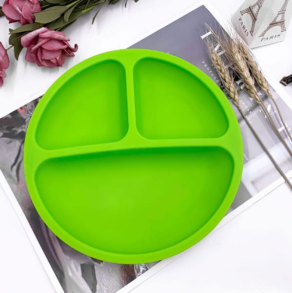 Silicone children's plate view 15