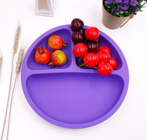 Silicone children's plate view 13