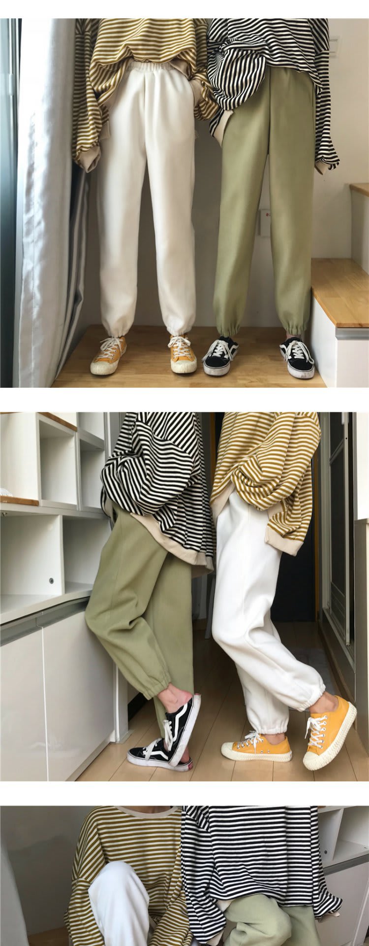 Women's wear students baggy Harlan slacks view 7