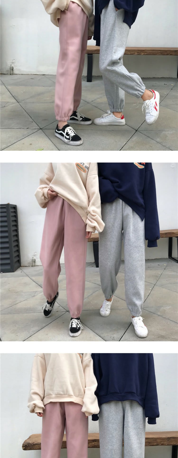 Women's wear students baggy Harlan slacks view 9
