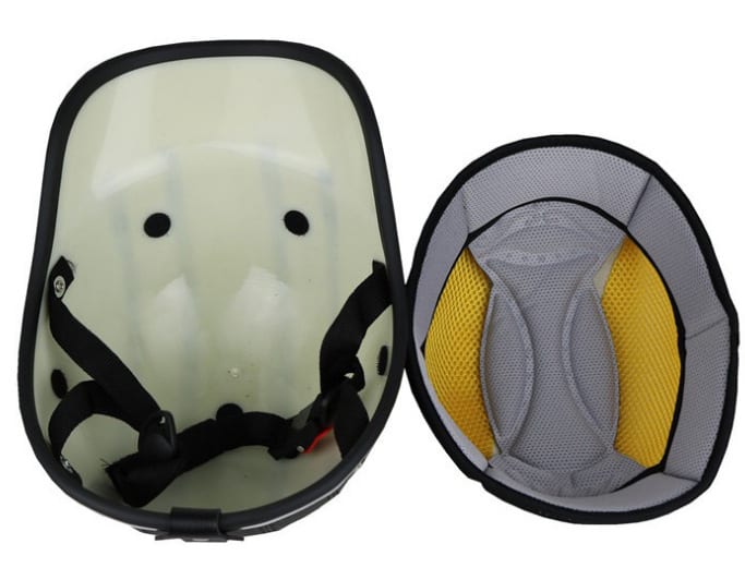 Motorcycle helmet view 2