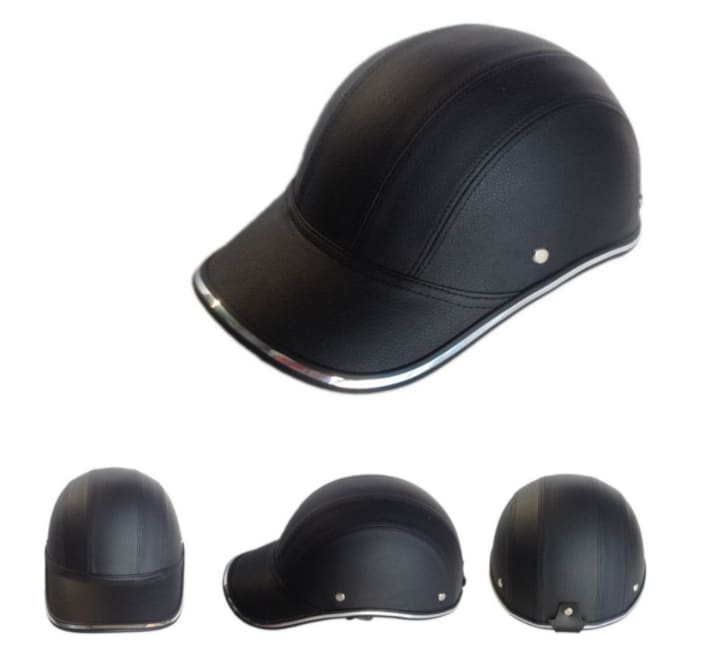 Motorcycle helmet view 5